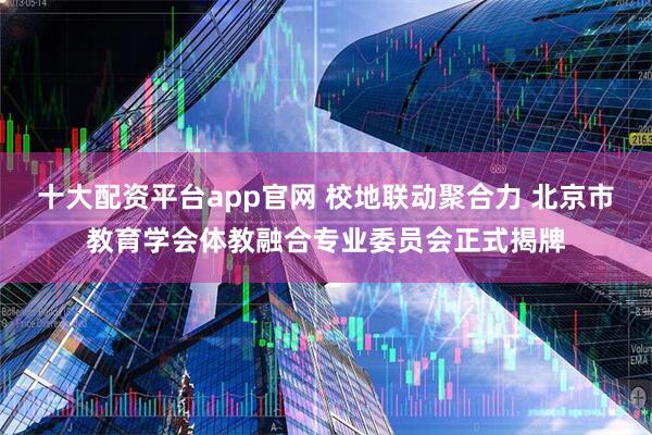 十大配资平台app官网 校地联动聚合力 北京市教育学会体教融合专业委员会正式揭牌